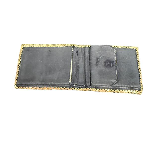 Vintage Y&S Original Gold Chainmail Mesh Purse & Wallet - Picture 3 of 10